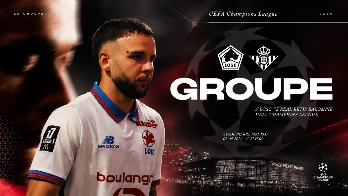 Calvin Verdonk berpeluang mencatat sejarah bersama Lille saat menghadapi Real Betis pada laga pembuka Liga Champions. (IG@losclive/Diolah)