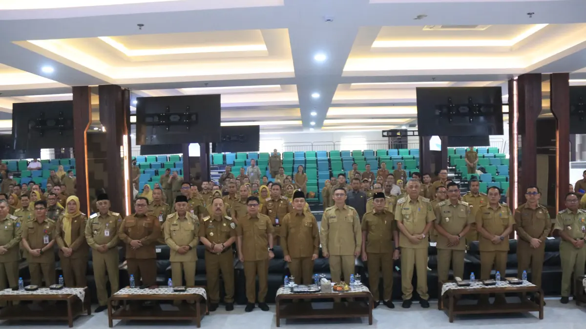 Amru Chanwari, menghadiri Rapat Kerja (Raker) Gubernur bersama Bupati dan Wali Kota se-Kalimantan Barat. (ISTIMEWA)