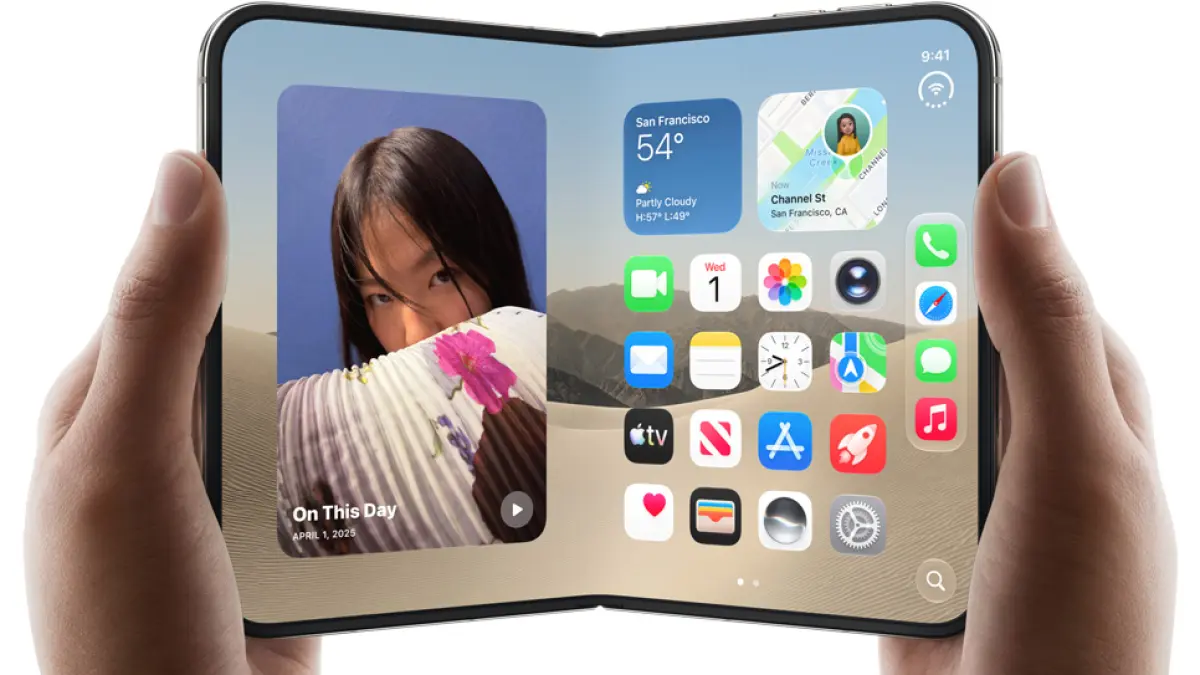 iPhone Duo, HP Lipat pertama Apple. (Apple)