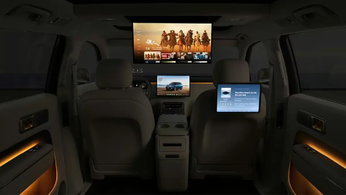 Sky Nomad dibekali sistem bantuan pengemudi Xiaomi HAD atau Hyper Autonomous Driving yang menggunakan chip Nvidia Drive Thor dengan kemampuan komputasi 700 TOPS. (Dok.Xiaomi)