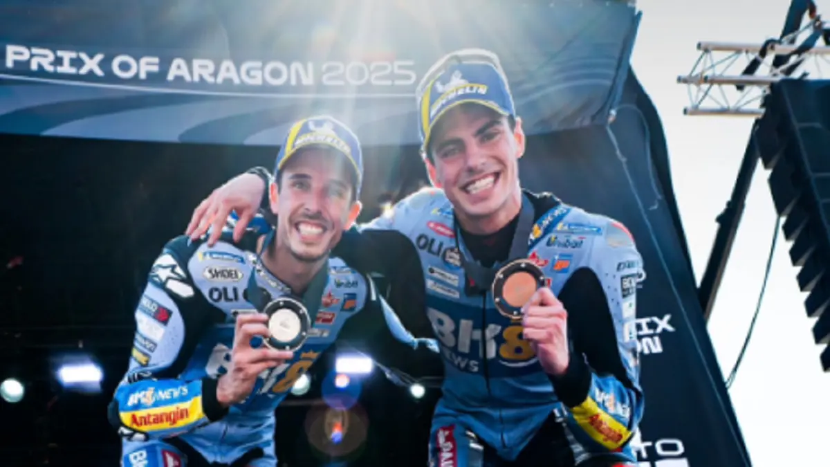 Alex Marquez dan Fermin Aldeguer menjadi duet Gresini Ducati di MotoGP 2026. (INSTAGRAM/@gresiniracing)