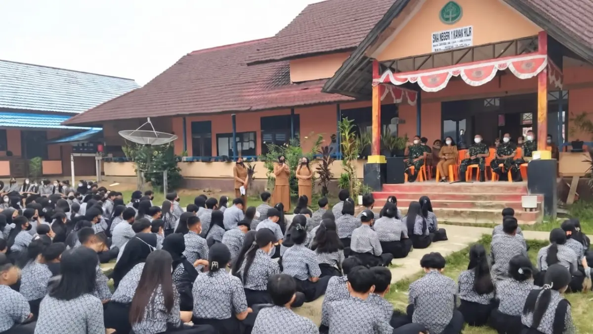 Siswa bagian dari upaya pencegahan Karhutla di lingkungan masing-masing.(ISTIMEWA) 