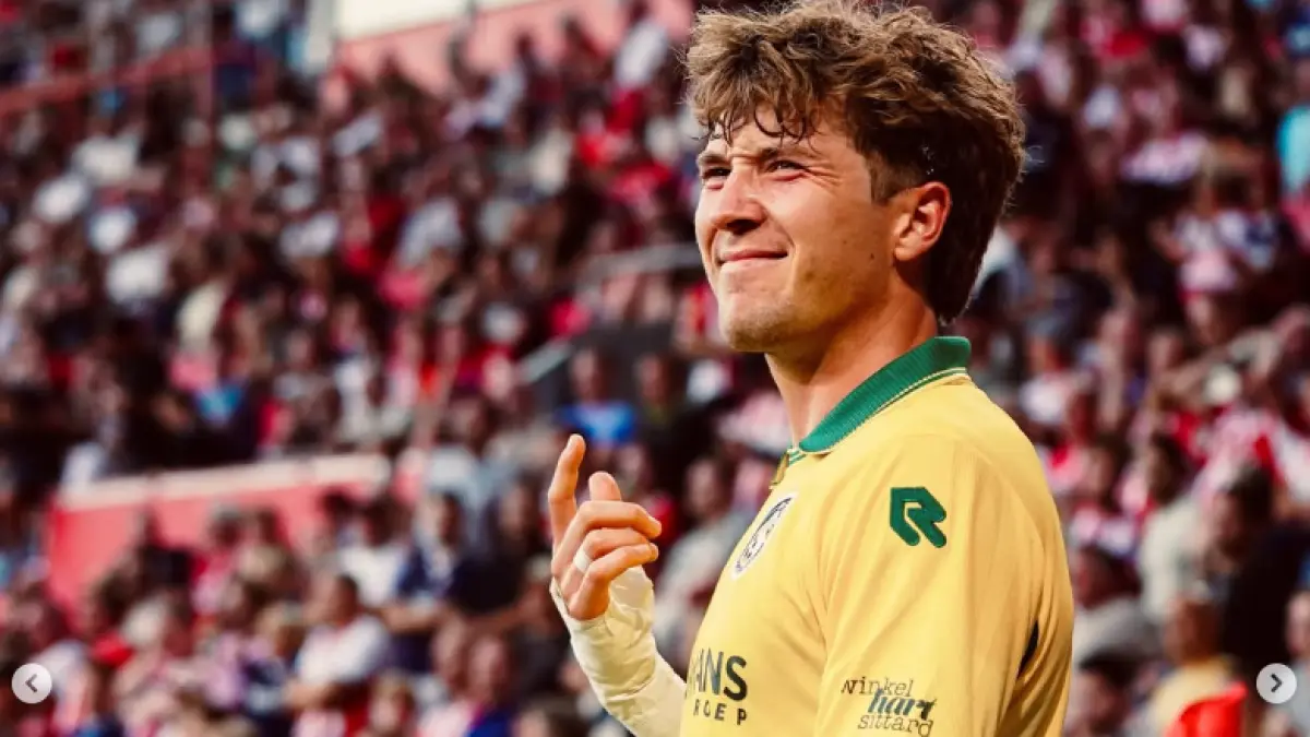 Ole Romeny kembali tersedia untuk Fortuna Sittard setelah menjalani skorsing dua pertandingan. (IG@oleromeny)