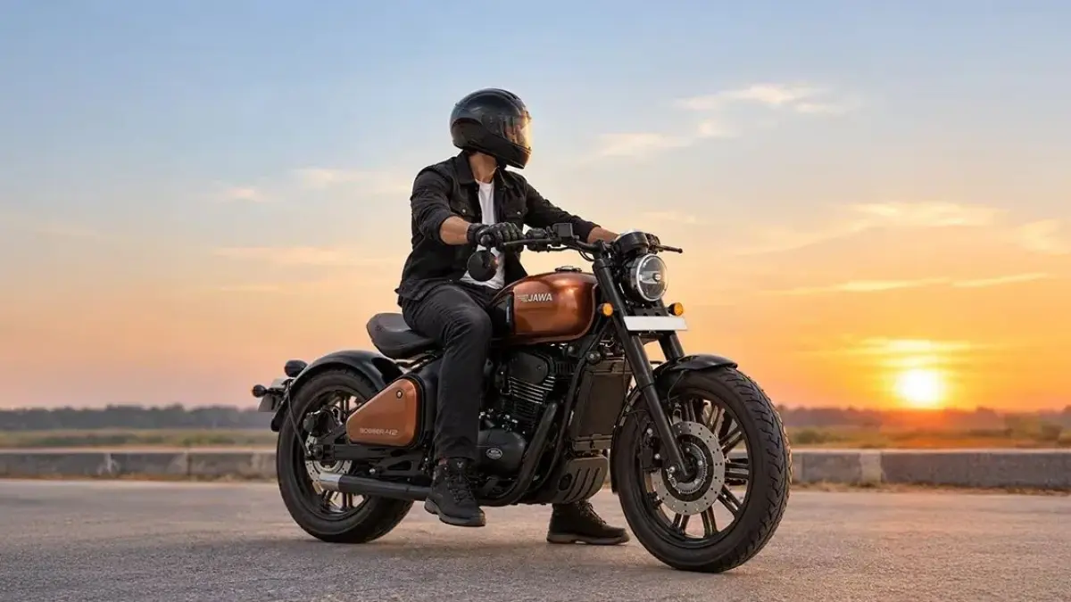 Motor Jawa Bobber. (thebikejunction)