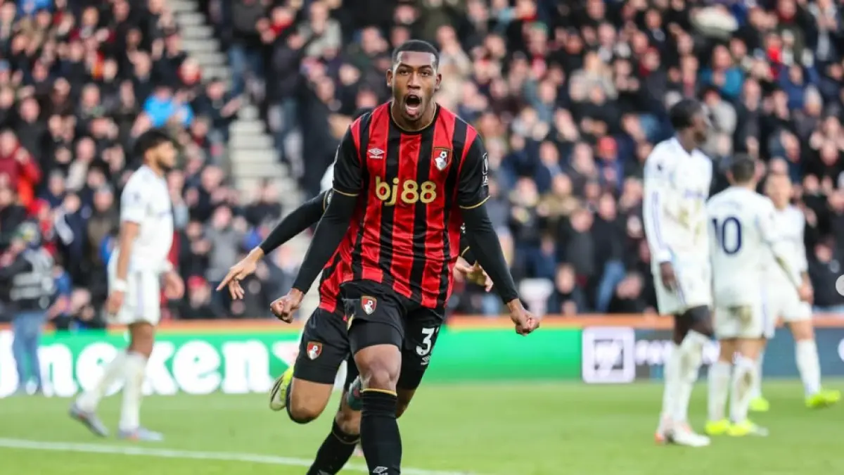 Rayan menjadi salah satu pemain Bournemouth yang dikabarkan masuk radar Liverpool untuk transfer musim panas 2027. (IG@rayann)