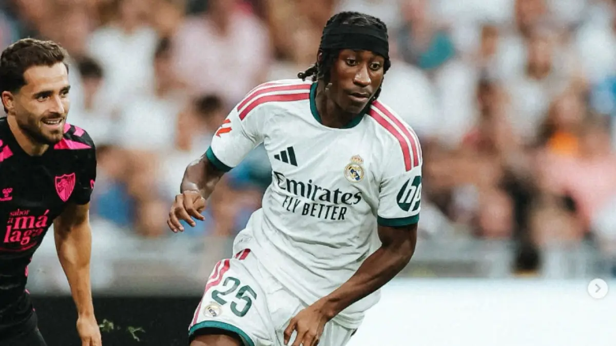 Wide attacker baru Real Madrid, Yan Diomande. (IG@yandiomande)