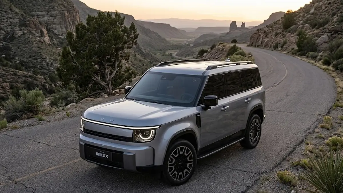 Mirip Land Rover Defender, Mobil Listrik BAIC Xingtan 5X Diluncurkan