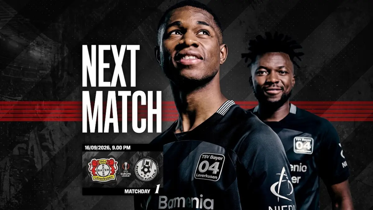 Bayer Leverkusen menjamu Celje pada laga pembuka Liga Europa 2026/2027 di BayArena. (IG@bayer04fussball)
