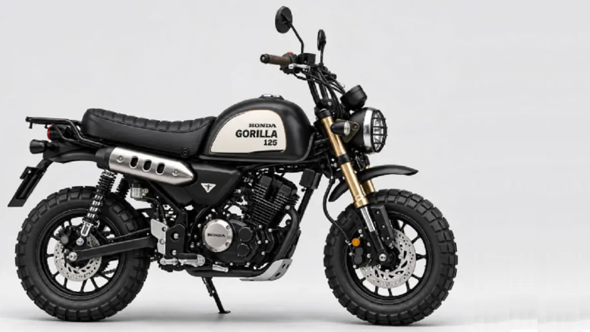 Konsep Honda Gorilla 125 berbasis Monkey 125 mengusung tangki 12 liter dan karakter motor mini untuk perjalanan. (GREATBIKER)