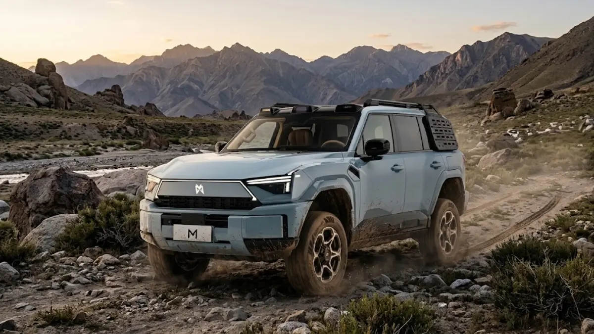 SUV Listrik Dongfeng Mengshi M817 Mate