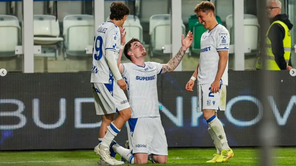Lech Poznań bertandang ke markas Crystal Palace dengan Patrik Wålemark menjadi salah satu ancaman utama bagi tuan rumah. (IG@patrikwalemark)