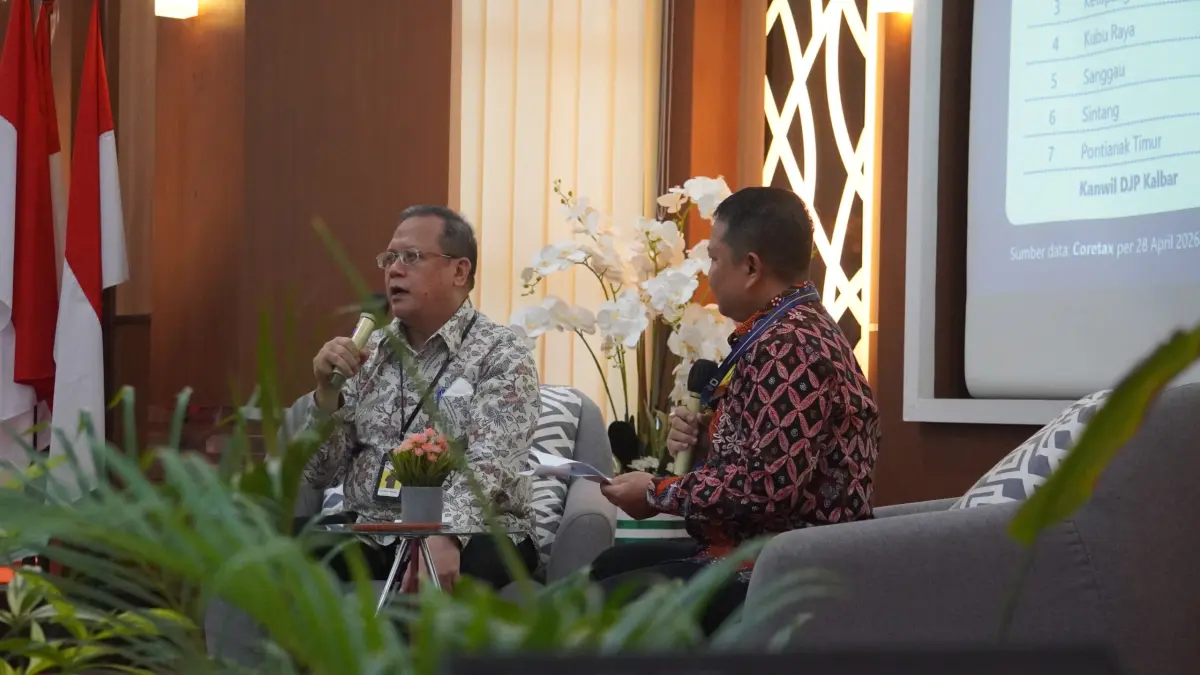 Kepala Kanwil DJP Kalimantan Barat, Dudi Efendi Karnawidjaya.