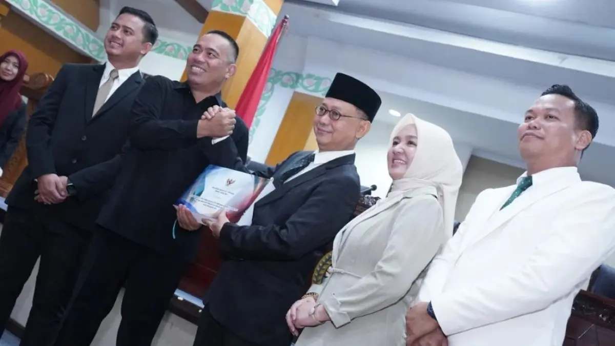 Pemkot Pontianak bersama DPRD Kota Pontianak menyepakati Rancangan Perubahan APBD Tahun Anggaran 2026, Jumat (18/9). (Pemkot Pontianak)