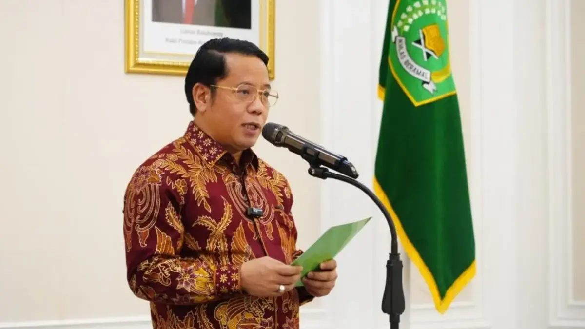 Sekretaris Jenderal Kementerian Agama Kamaruddin Amin.