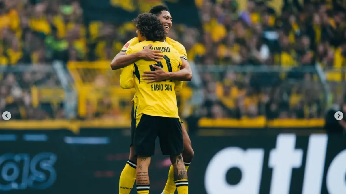 Borussia Dortmund menghadapi Stuttgart pada pekan keempat Bundesliga 2026/27 di MHP Arena. (IG@jobebellingham)