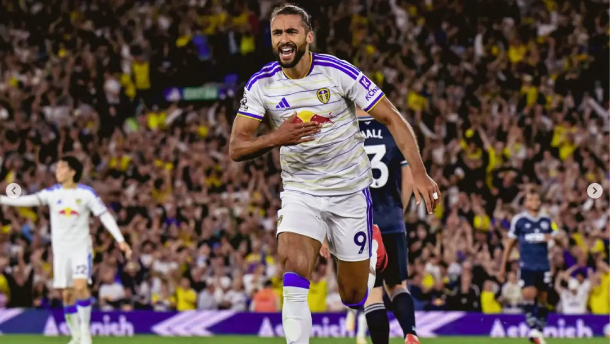 Dominic Calvert-Lewin menjadi tumpuan Leeds United saat menjamu Crystal Palace di Elland Road. (IG@dcl)