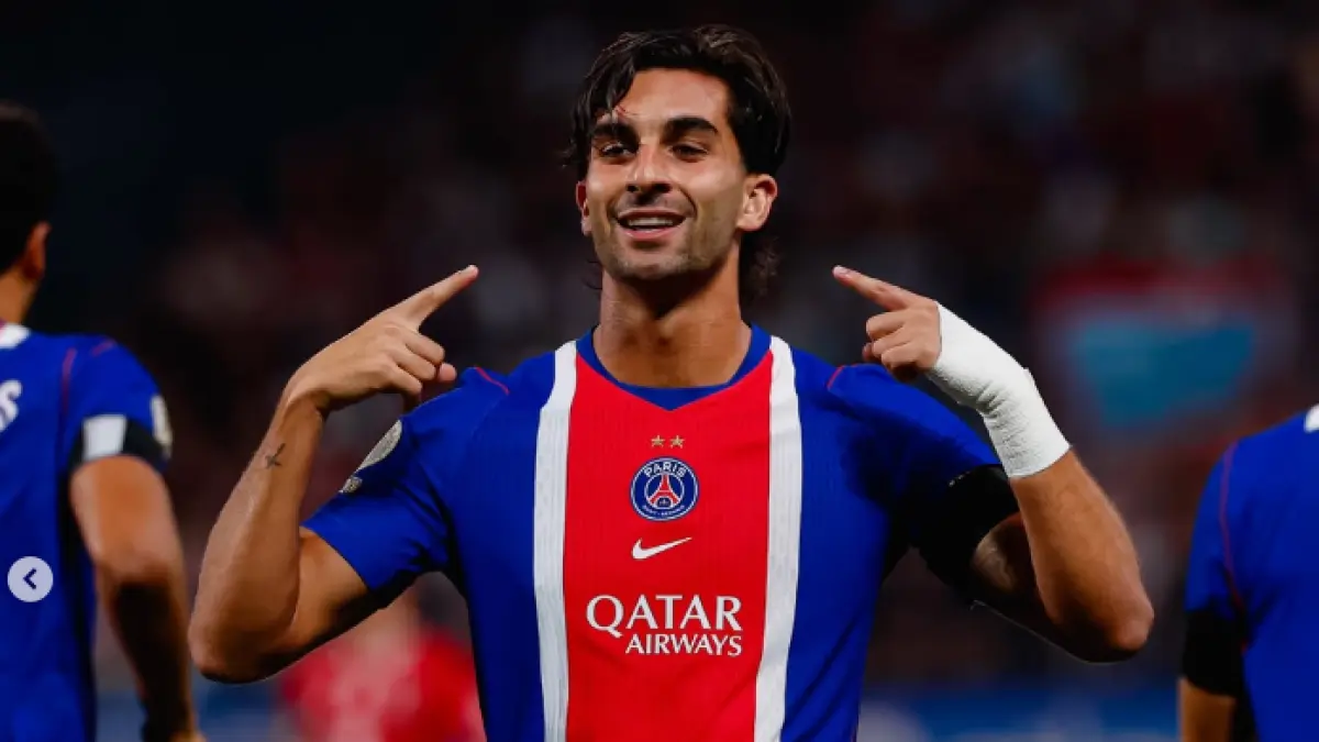 Ferran Torres menjadi salah satu pemain yang diandalkan Paris Saint-Germain saat menghadapi Marseille dalam Le Classique di Vélodrome. (IG@psg)