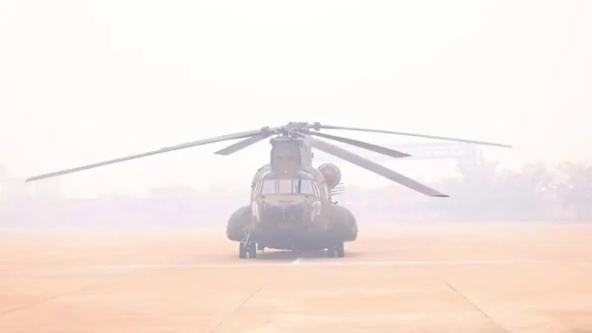 Helikopter Chinook Jepang. (DOK KEMHAN RI)