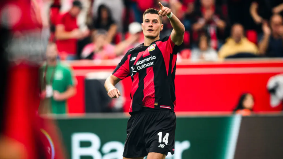 Patrik Schick menjadi salah satu pemain yang diandalkan Bayer Leverkusen saat menjamu RB Leipzig di BayArena. (IG@p_schicky)