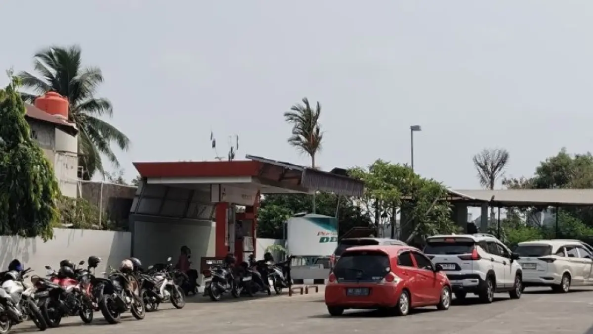 Situasi penyaluran BBM di Provinsi Bengkulu. (ANTARA/Bintang Irsyad Ariski)