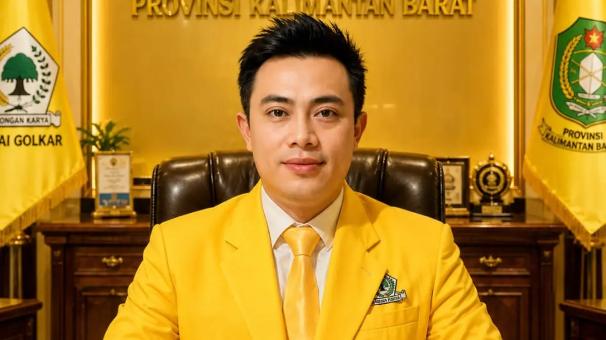 Ketua DPD Partai Golkar Provinsi Kalimantan Barat Ichfany. (ISTIMEWA)