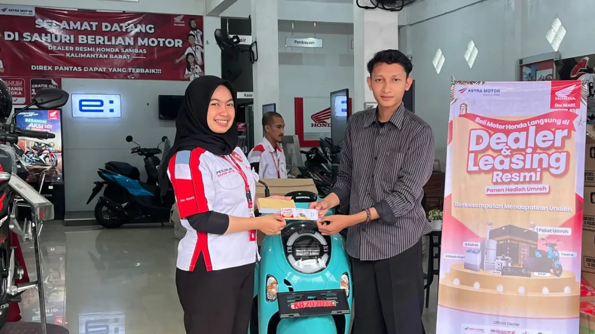 Astra Motor Kalbar Siapkan Honda Icon-e dan Paket Umrah bagi Konsumen yang Beli Motor Honda
