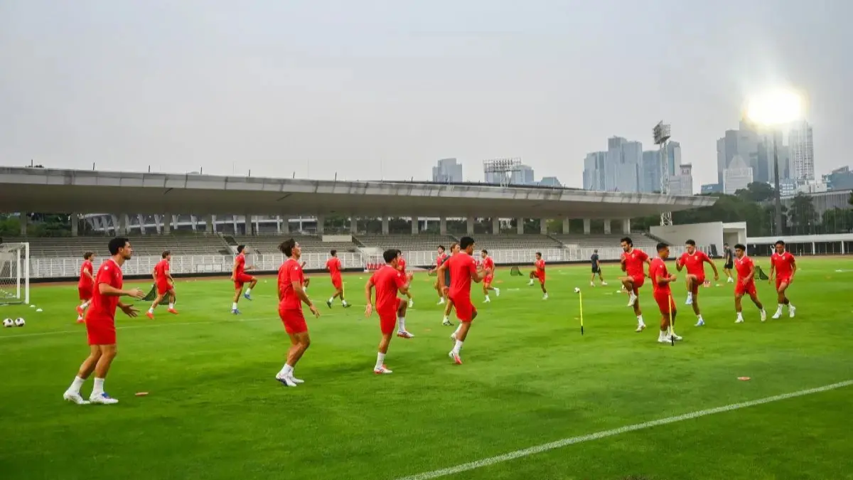 Timnas Indonesia bersiap untuk FIFA ASEAN Cup 2026. (ANTARA)