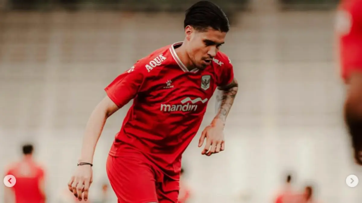 Kevin Diks dipercaya menjadi kapten Timnas Indonesia dan fokus menghadapi Singapura pada laga pembuka FIFA ASEAN Cup 2026. (IG@kevindiks2)