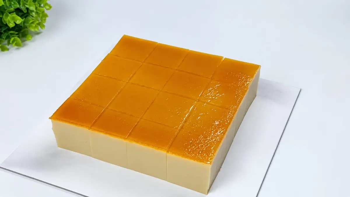 Puding Karamel yang lembut