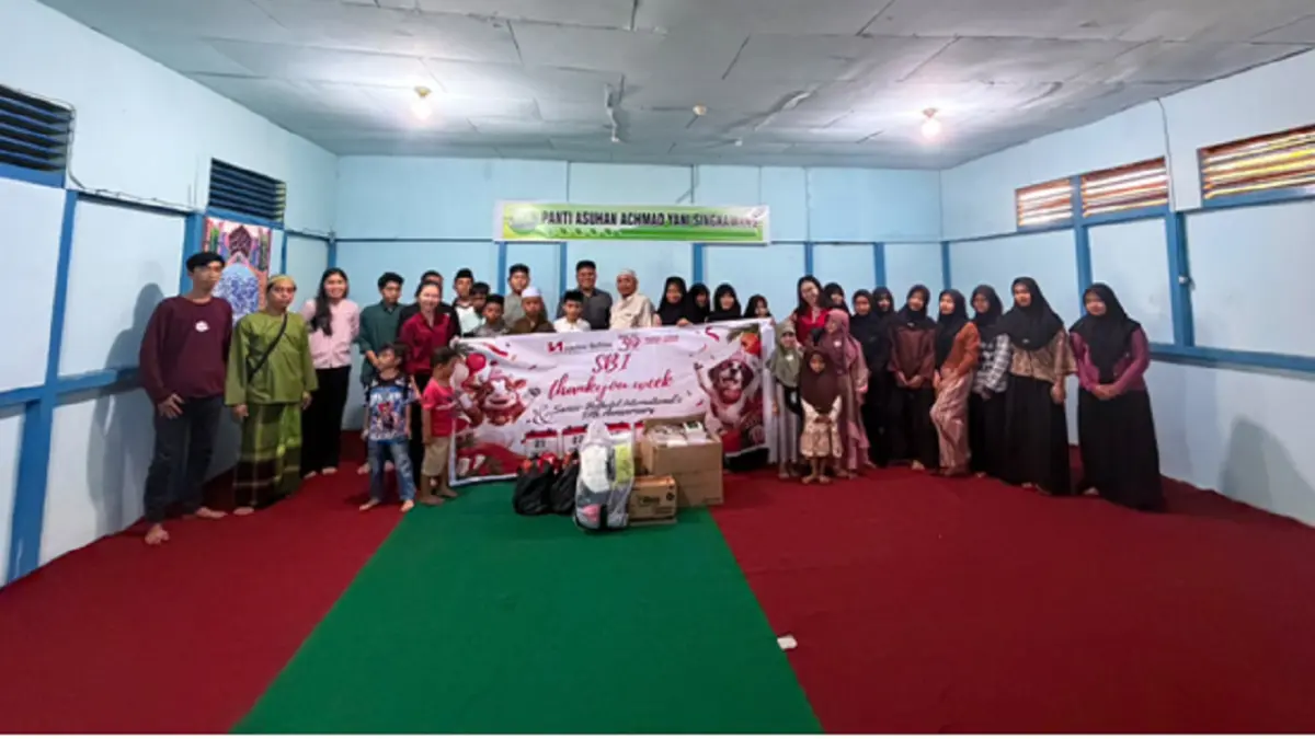Swiss-Belinn Singkawang Gelar CSR di Panti Asuhan Ahmad Yani