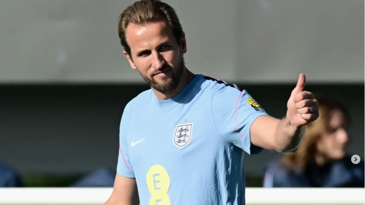 Harry Kane menjadi sorotan saat Inggris menjamu Spanyol dalam laga pembuka UEFA Nations League di Wembley. (IG@harrykane)