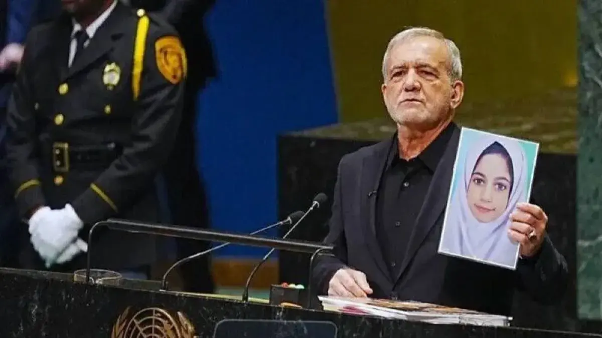 Presiden Iran, Masoud Pezeshkian.