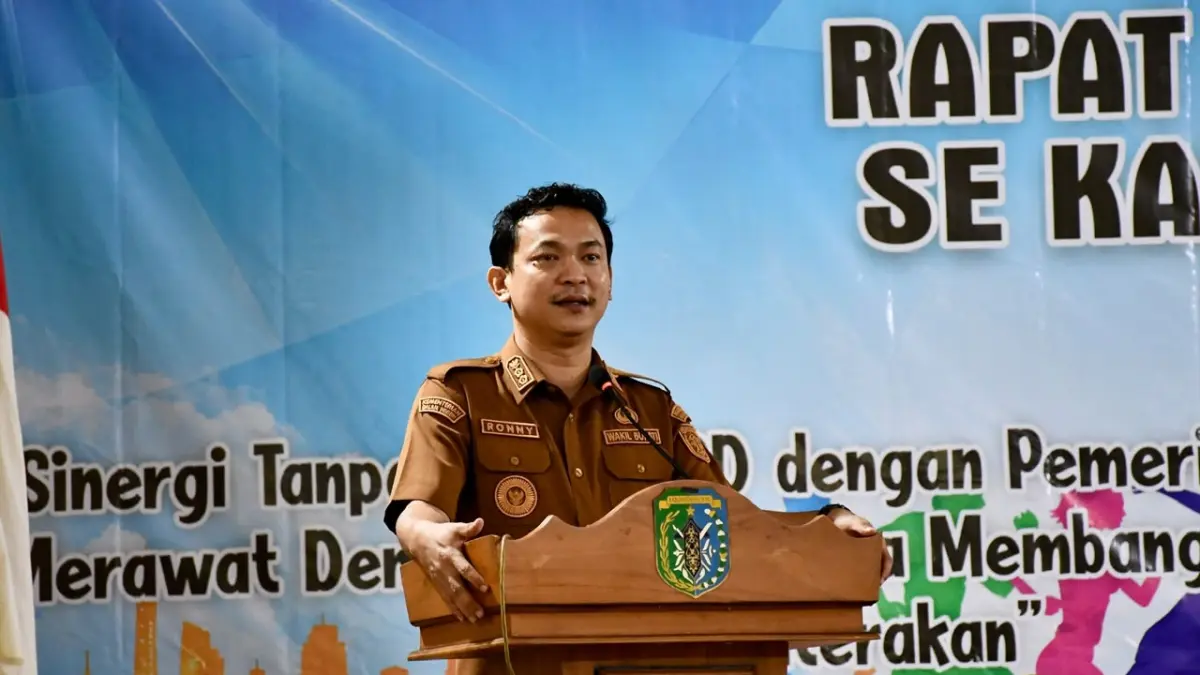 Wakil Bupati Sintang Florensius Ronny.