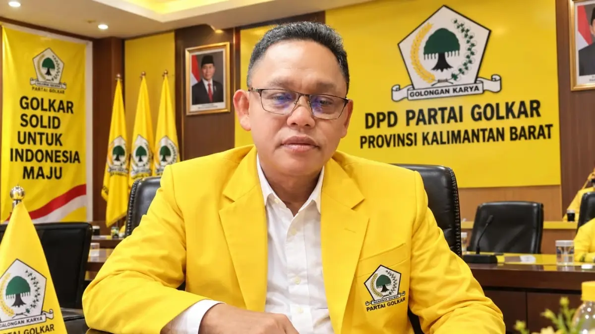 Sekretaris DPD Golkar Kalbar Fransiskus Ason. (ISTIMEWA)