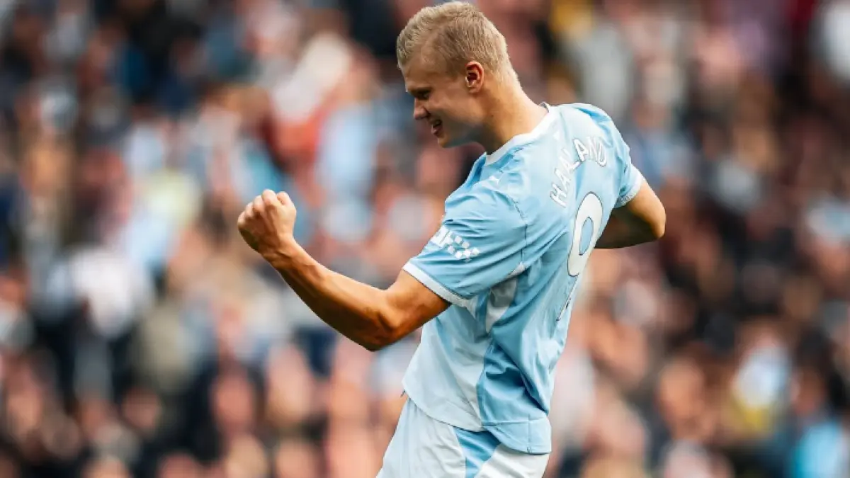 Erling Haaland menjadi salah satu pemain Manchester City yang masa depannya disorot setelah putusan kasus finansial klub. (IG@erling)