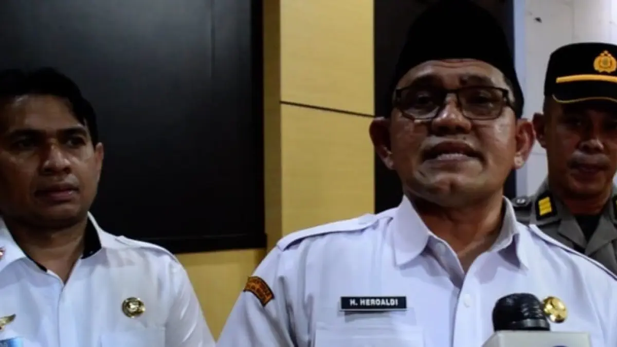 Wakil Bupati Sambas, H Heroaldi.