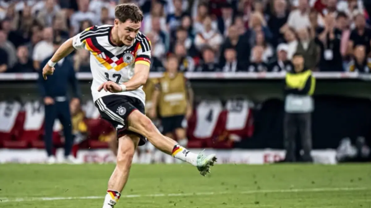Florian Wirtz menjadi salah satu tumpuan Jerman menghadapi Yunani di UEFA Nations League. (IG@flowirtz)