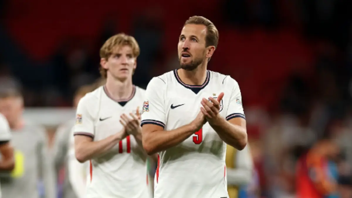 Harry Kane menjadi sorotan saat Inggris menghadapi Republik Ceko di UEFA Nations League. (INSTAGRAM/@harrykane)
