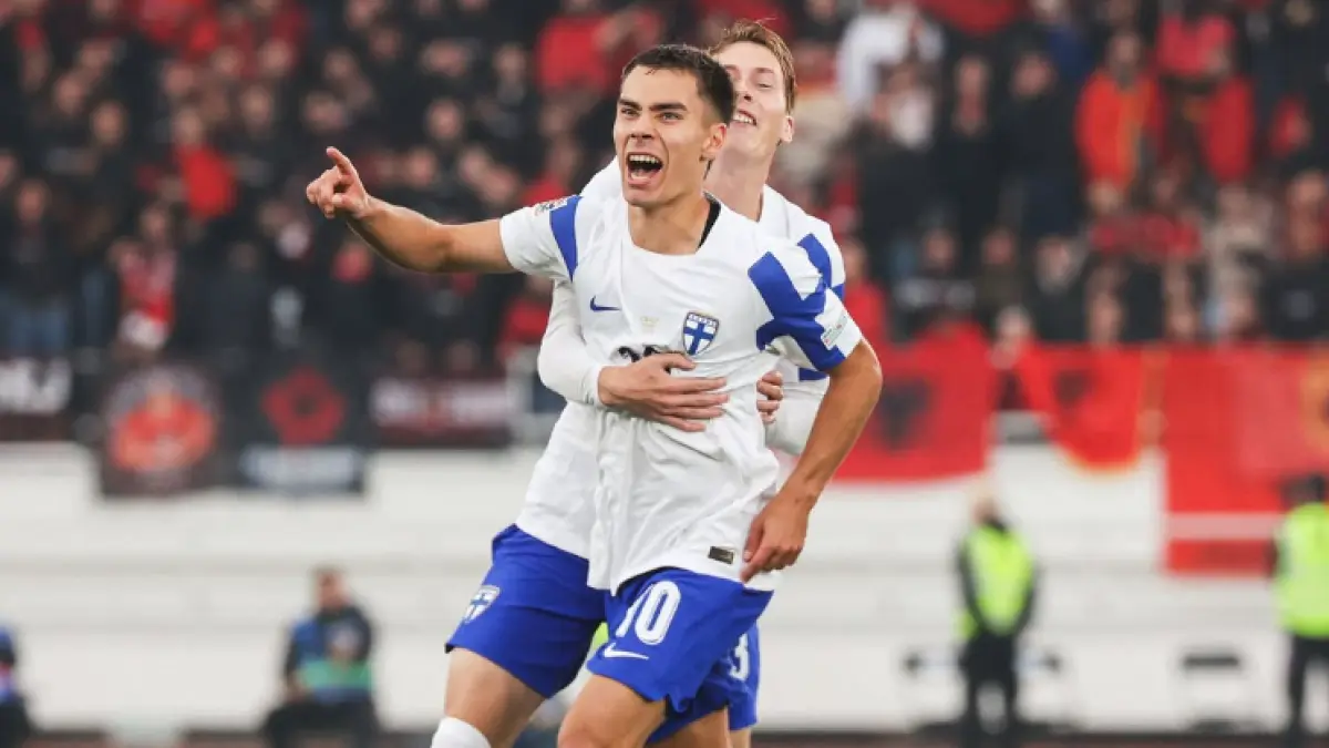 Leo Walta menjadi salah satu andalan Finlandia saat menghadapi Belarus pada UEFA Nations League 2026/2027. (IG@leowalta)