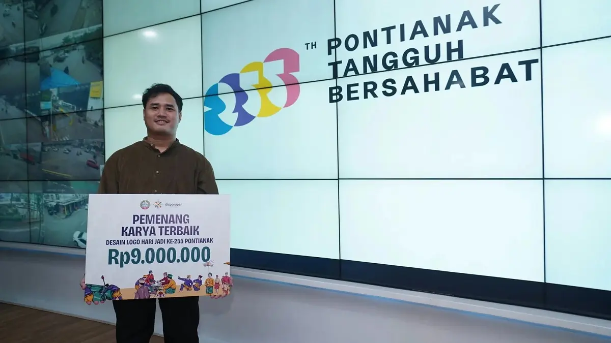Logo baru yang mengangkat manusia sebagai ikon utama. (ISTIMEWA)
