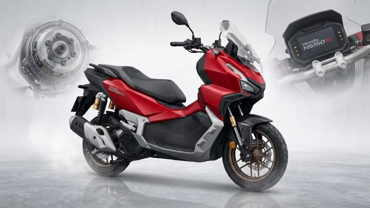 Potret Honda NS150XC yang siap tantang NMAX? (HONDA/AI)