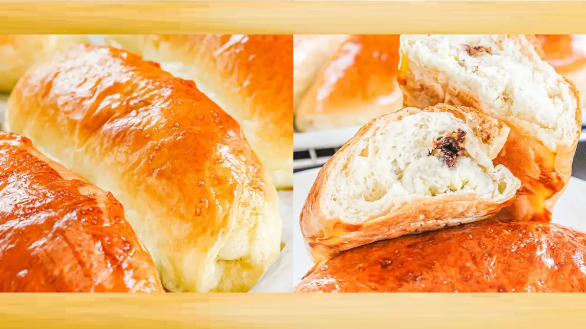 Roti panggang berisi pisang, keping cokelat, dan cream cheese. (DAILYCOOKINGQUEST)