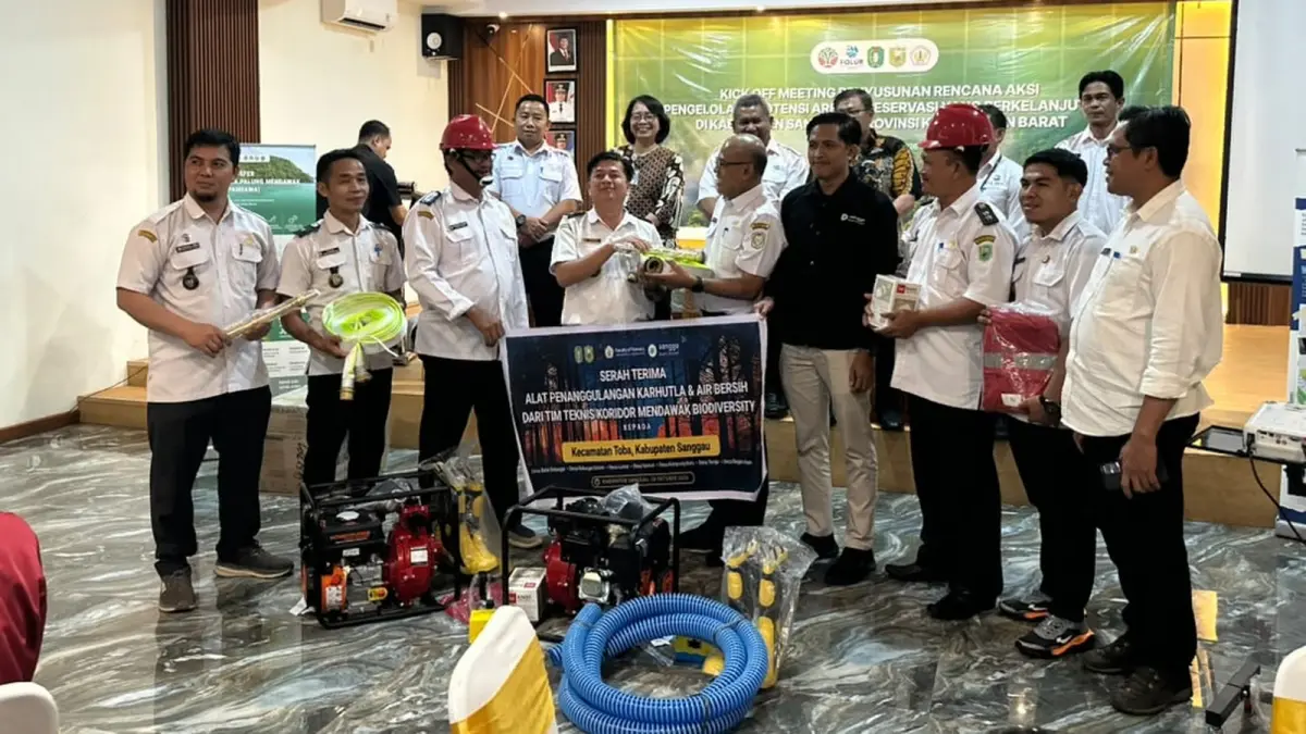 Antisipasi Musim Kemarau! 7 Desa Rawan Karhutla di Sanggau Diguyur Bantuan Rp175 Juta