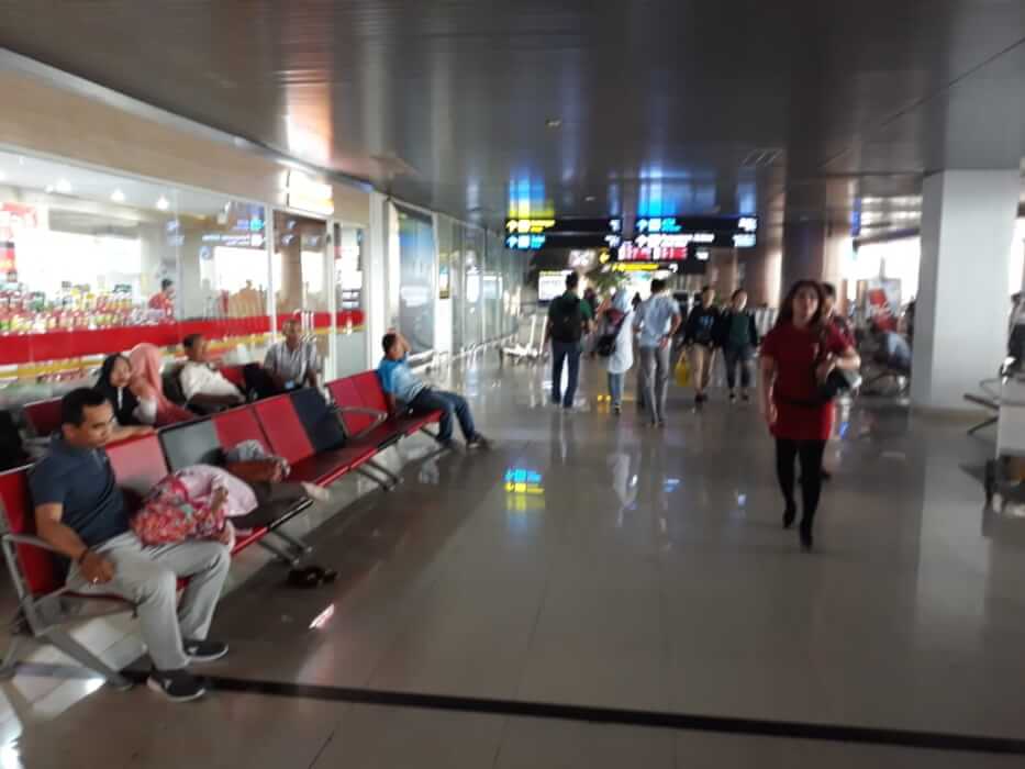 SEPI: Suasana Bandara Internasional Supadio Pontianak terlihat lengang. ASRIE/PONTIANAK POST