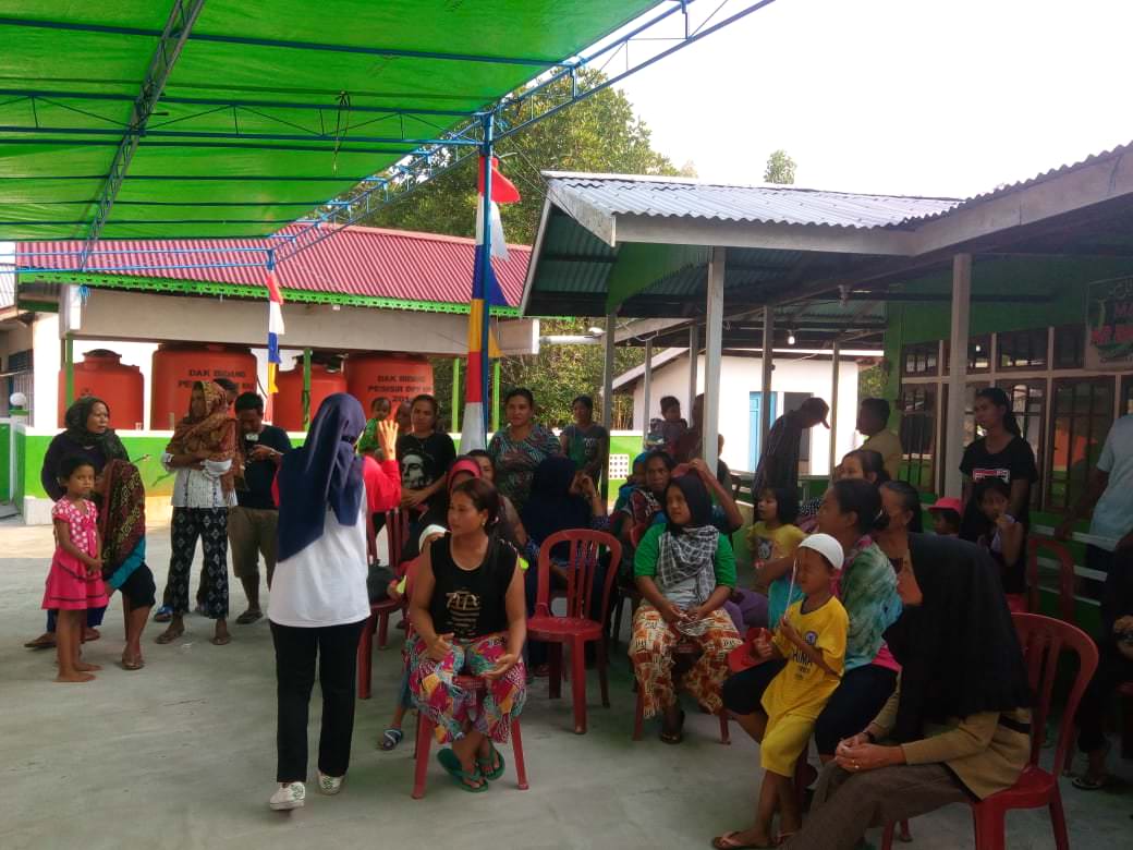 Ekspedisi Merah Putih Kalimantan Barat pada tanggal 31 Agustus 2019, di gelar di Desa Sungai Nibung, Kecamatan Teluk Pakedai, Kabupaten Kubu Raya.