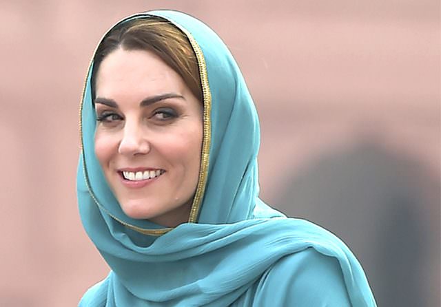 Kate Middleton. (Aamir Qureshi/AFP)