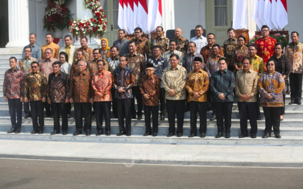 Presiden Joko Widodo dan Wapres Ma