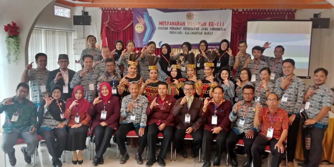 Foto: Musyawarah Wilayah (Muswil) ke III Ikatan Perawat Kesehatan Jiwa Indonesia (IPKJI) Provinsi Kalbar tahun 2019 sukses. Muswil DPW IPKJI ke III Kalbar ini dipusatkan di Hotel Santosa, Kota Singkawang, Sabtu (2/11).