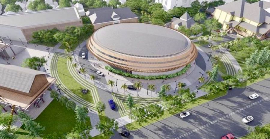 Nyongsokng Tembawang, judul disain Taman Budaya Kalbar mendatang.