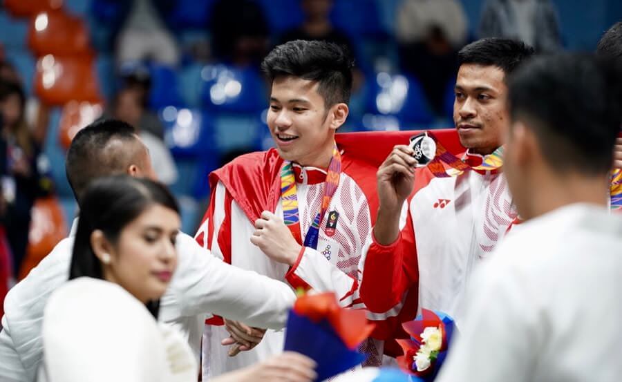 Rivaldo Tantra, alumni SMA Santu Petrus Pontianak yang berjuang bersama Timnas Indonesia di Sea Games 2019. foto Ariya Kurniawan